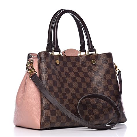 lv brittany magnolia|LOUIS VUITTON Damier Ebene Cuir Taurillon Brittany Magnolia .